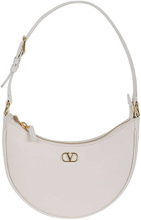 Valentino Garavani Grainy Calfskin Mini Hobo Bag