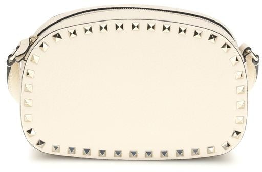 Valentino Garavani Valentino Garavani Beige Calf Leather Bos Taurus Shoulder Bag