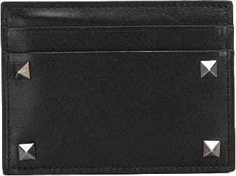 Valentino Garavani Valentino Garavani Black Calfskin Cardholder