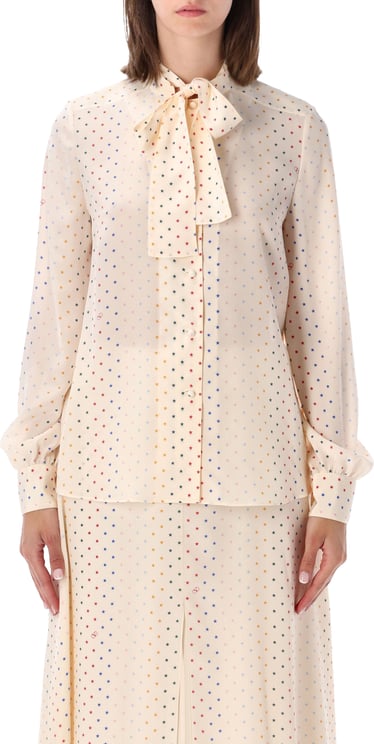 Valentino Garavani Shirt Multi Star Bianco
