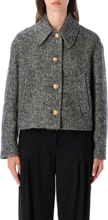 Valentino Garavani Peacoat Chevron Nero