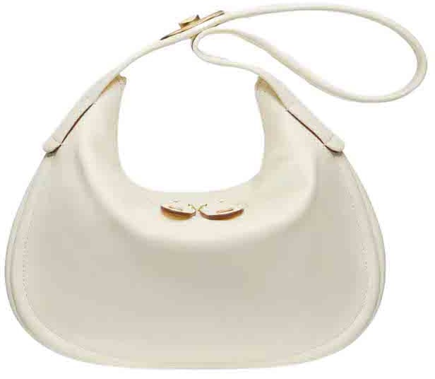 Valentino Garavani Valentino Garavani Ruffle Shoulder Bag Leather Large