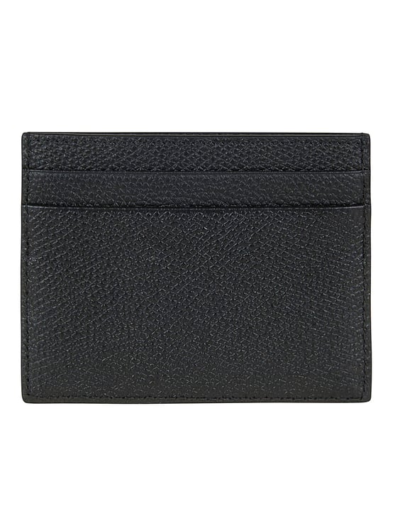 Valentino Garavani Grained Calfskin Vlogo Signature Card Holder