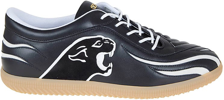 Valentino Garavani VALENTINO GARAVANI SNEAKER VALENTINO GARAVANI KICKY NAPPA/PATCH PANTHER FLAME CROSTA RS