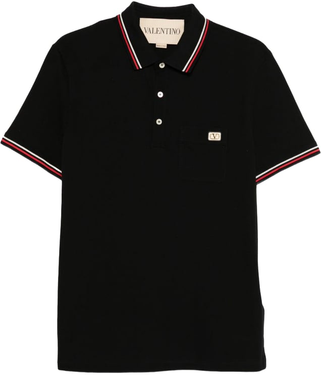 Valentino T-Shirts And Polos Black