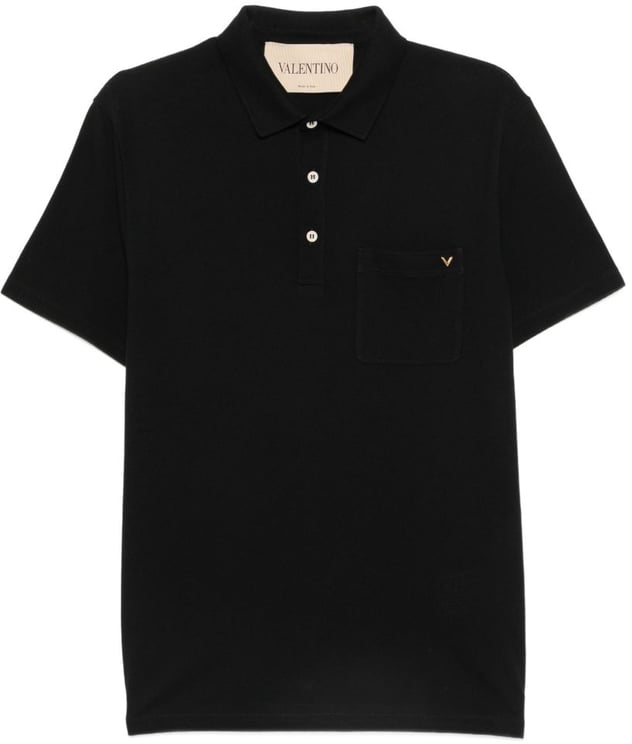 Valentino T-Shirts And Polos Black