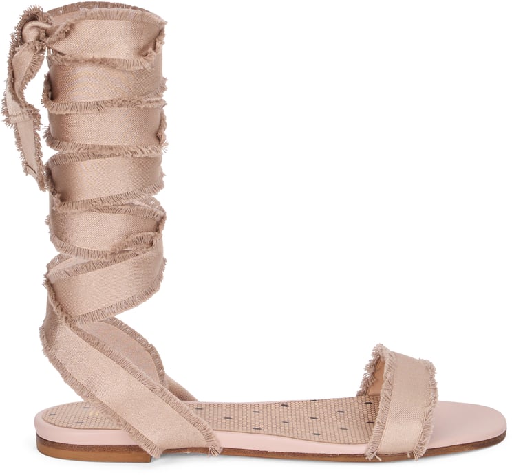 Valentino Beige sandals with laces