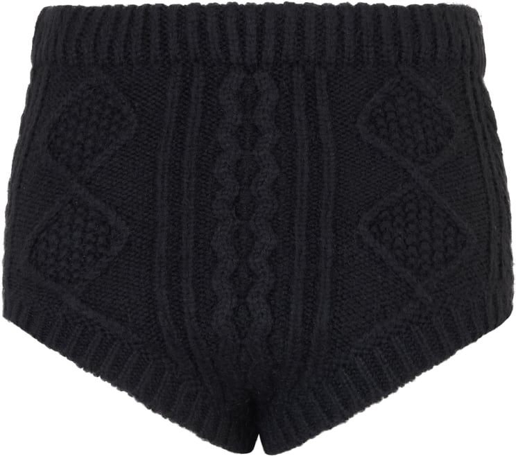 Valentino Micro shorts in black mesh with a versatile and comfortable design.