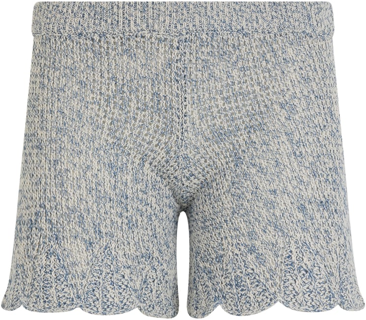Valentino Soft shorts with a wavy hem.