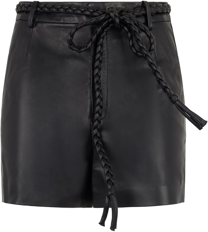 Valentino Leather shorts