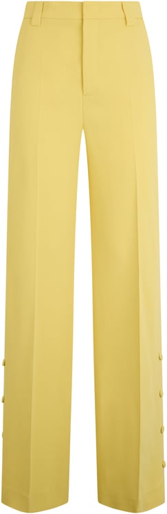 Valentino Soft, elegant, long yellow pants.
