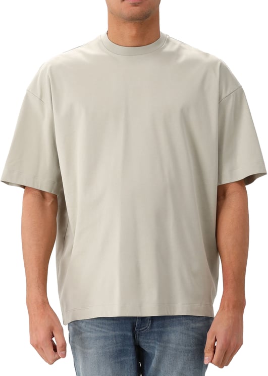 Valenza Valenza T-shirt Groen Interlock Supima Oversized