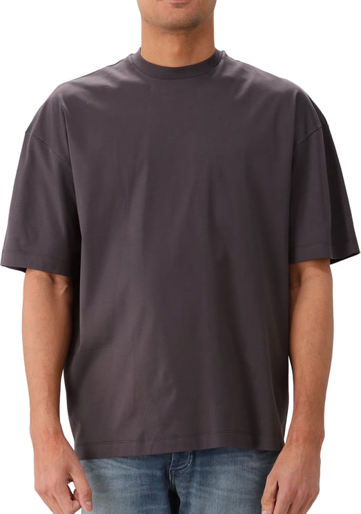 Valenza Valenza T-shirt Asphalt Interlock Supima Oversized