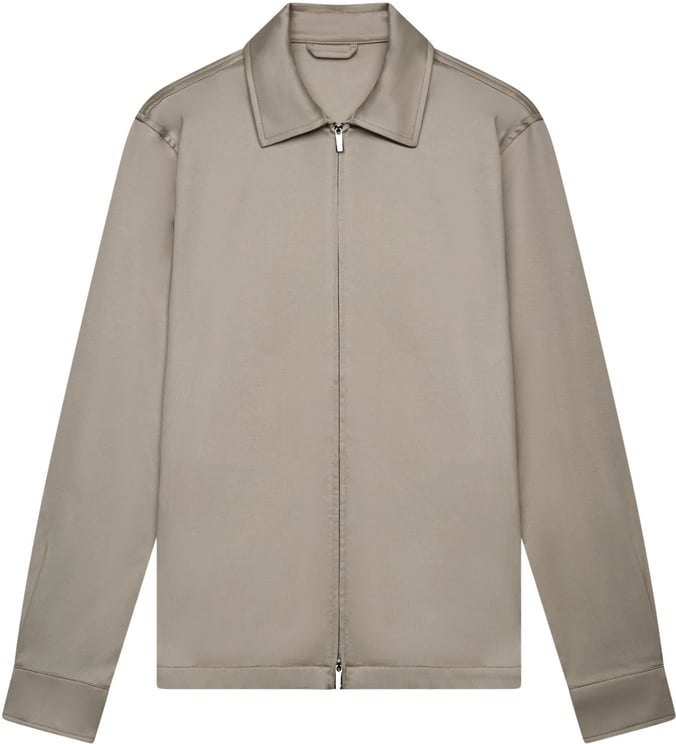 Valenza Valenza Supima Overshirt Overshirts Taupe 1132