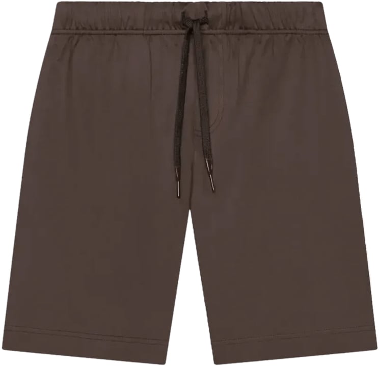 Valenza Interlock Supima sportshorts in ebbenbruin