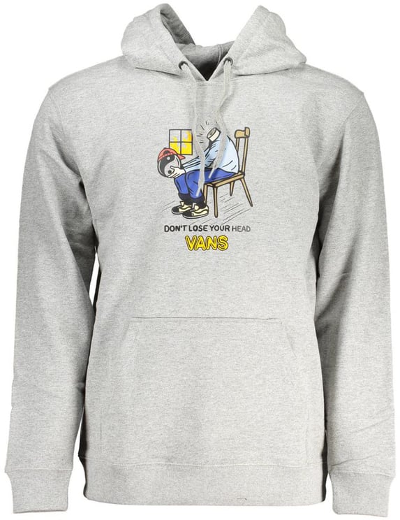 Vans Vans Grigio Cotton Men's Sweatshirt