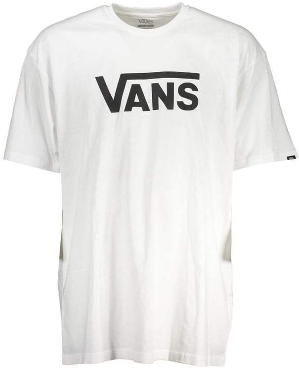 Vans Vans Bianco Cotton Men's T-Shirt