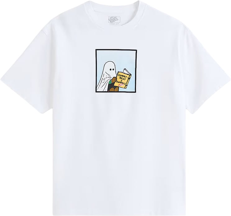 Vans Vans Commitment 4 Dummies T-shirt Wit