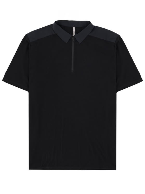 Veilance Half-Zip Wool Blend Contemporary Polo Shirt