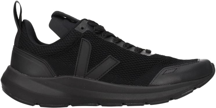 Veja Veja Black Fabric Athletic Sneakers