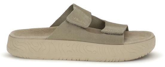 Veja Veja Beige Calf Leather Bos Taurus Flat Sandals
