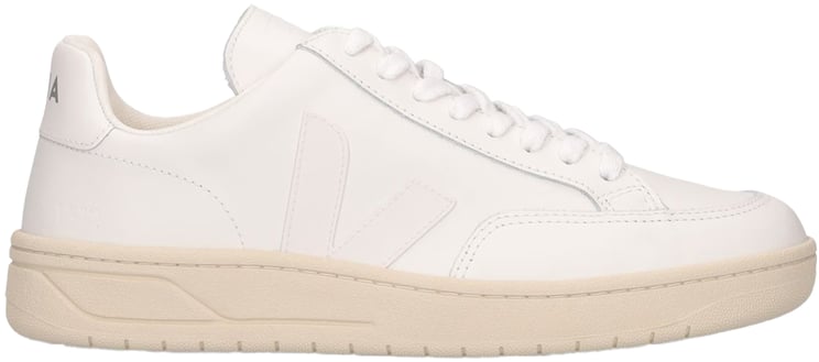 Veja White sneakers with beige sole