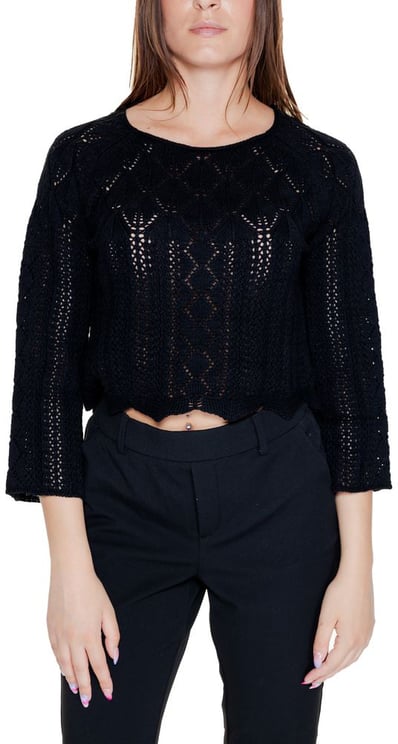 Vero Moda Vero Moda Black Cotton Sweatshirt