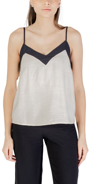 Vero Moda Vero Moda Beige Nylon Top