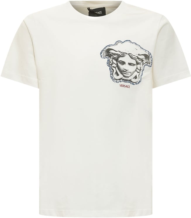 Versace T-shirt con Stampa Medusa