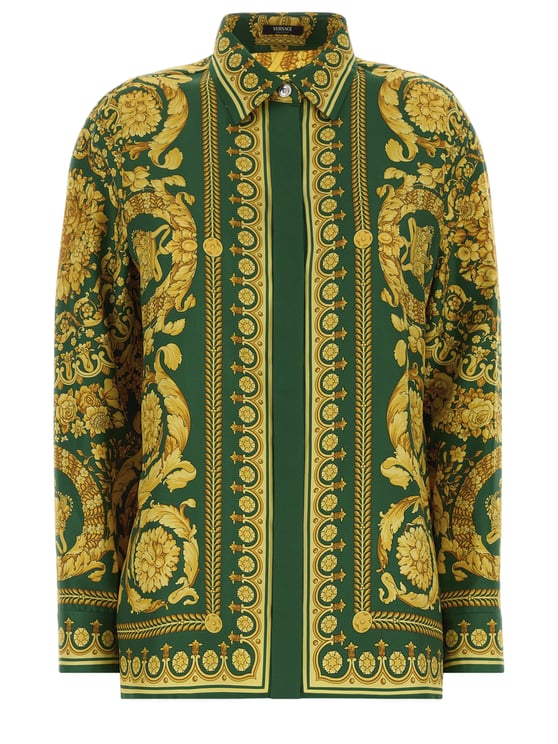 Versace Silk Baroque Shirt