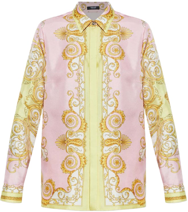 Versace Top Pale Yellow