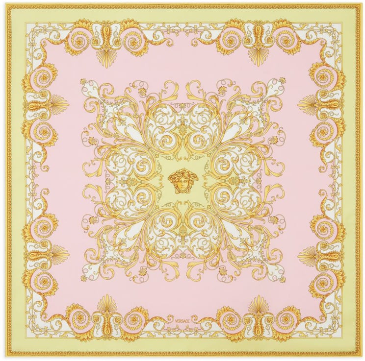 Versace Scarfs Pale Yellow