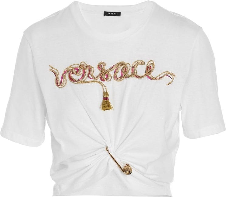 Versace Versace Pin Logo T-shirt