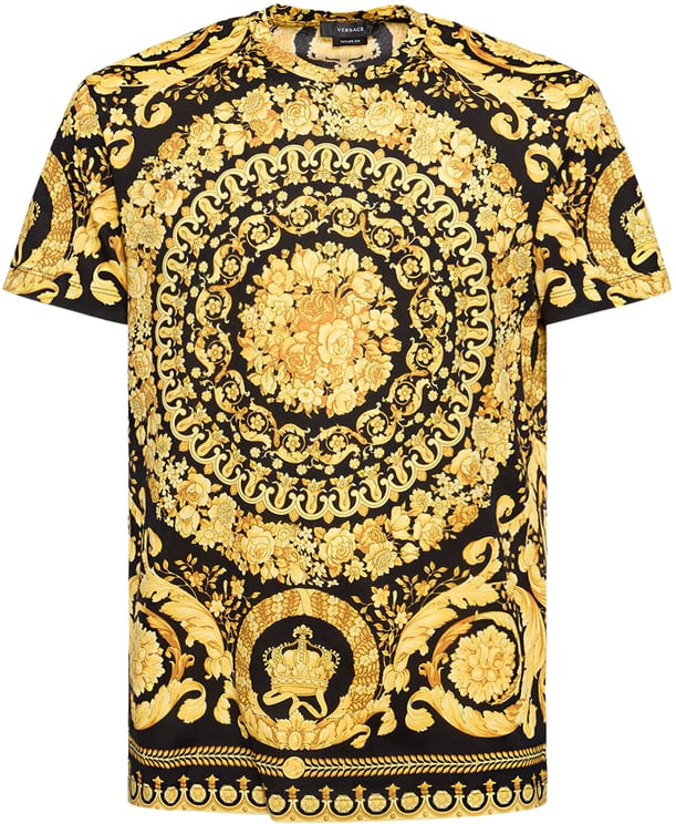 Versace T-shirt with unique gold design