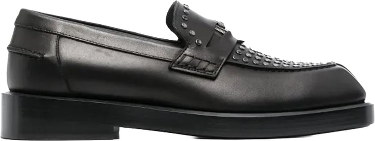 Versace Versace Medusa Leather Loafers
