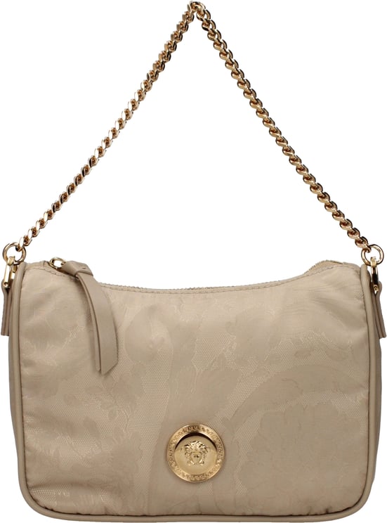 Versace Versace Beige Fabric Handbag