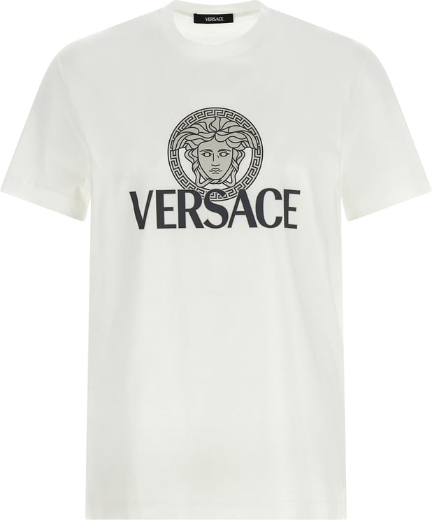 Versace Versace Bicolor Cotton T-Shirt