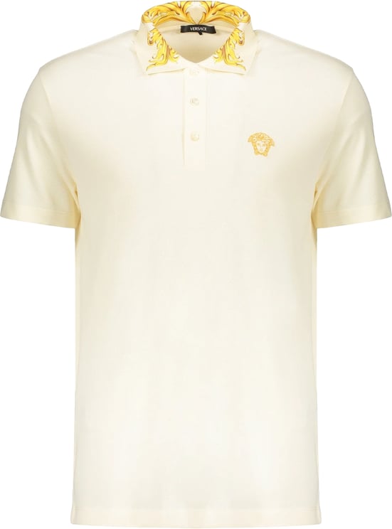 Versace Versace Contrast Collar Polo