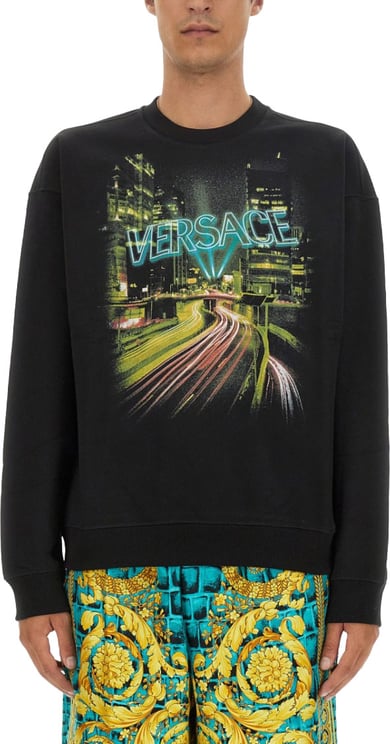 Versace Sweatshirt With Logo