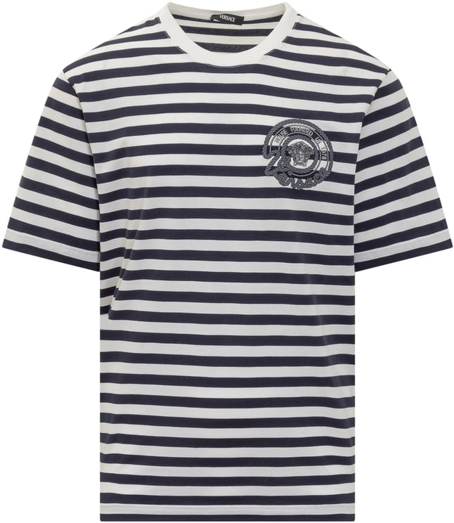 Versace T-Shirt Nautical Stripe