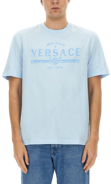 Versace T-Shirt With Logo