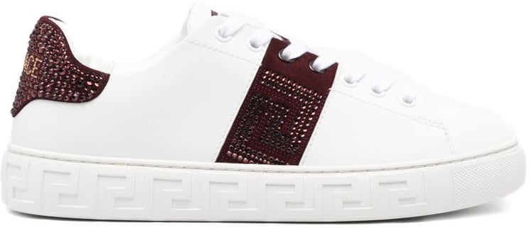 Versace Sneakers Whiteburgundy
