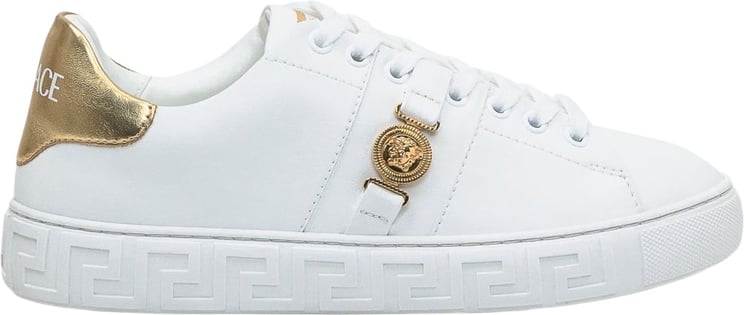 Versace Sneakers White/Gold