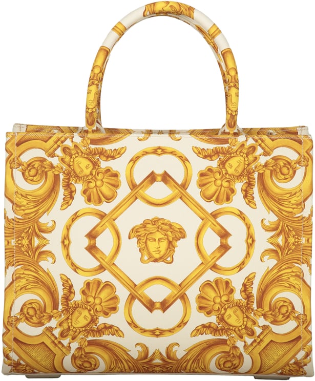 Versace Canvas tote bag