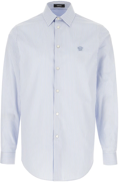 Versace Versace Printed poplin shirt