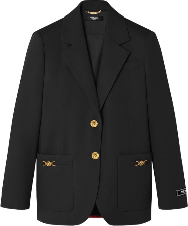 Versace Jackets Black