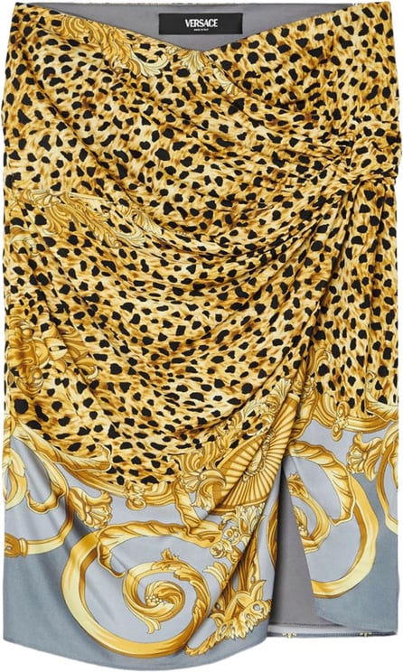 Versace Skirts Grey / Gold