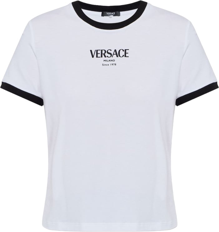 Versace Top White/Black