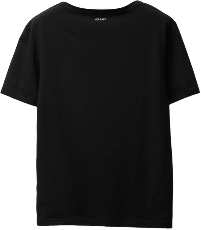 Versace T-Shirts And Polos Black
