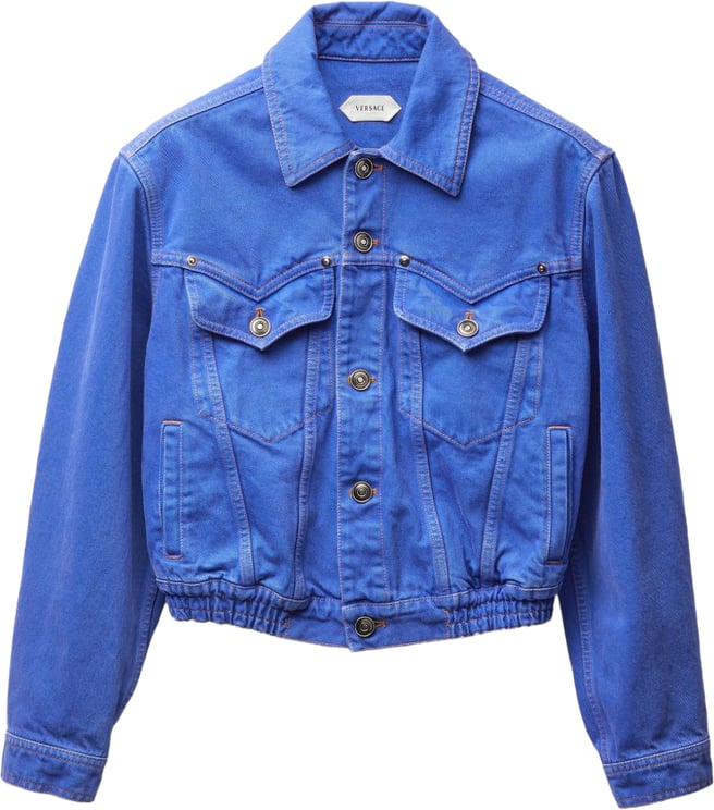 Versace Jackets Sky Blue